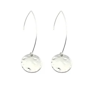 Accessories-Silver Hang Earrings