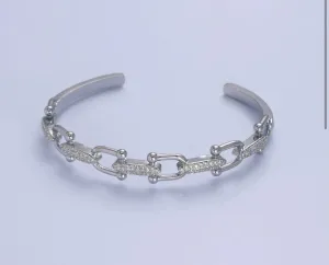 Accessories-U link Bangle Bracelet