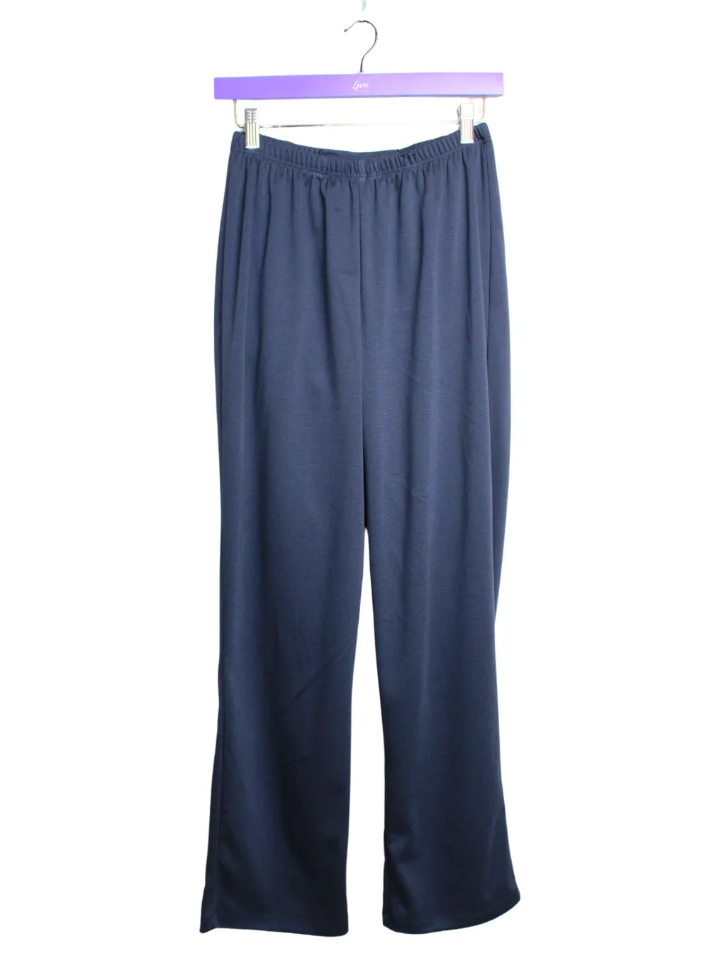 Adaptive Ladies' Cozy Knit Open Back Pants - Navy