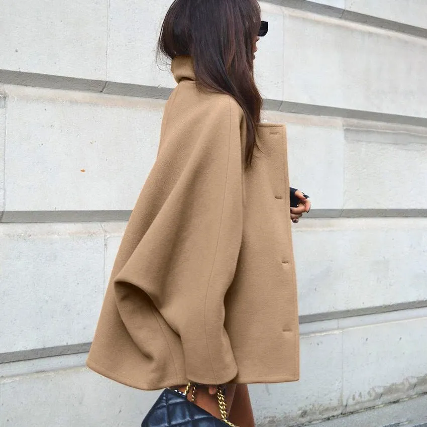 Adeen Batwing Sleeve Coat