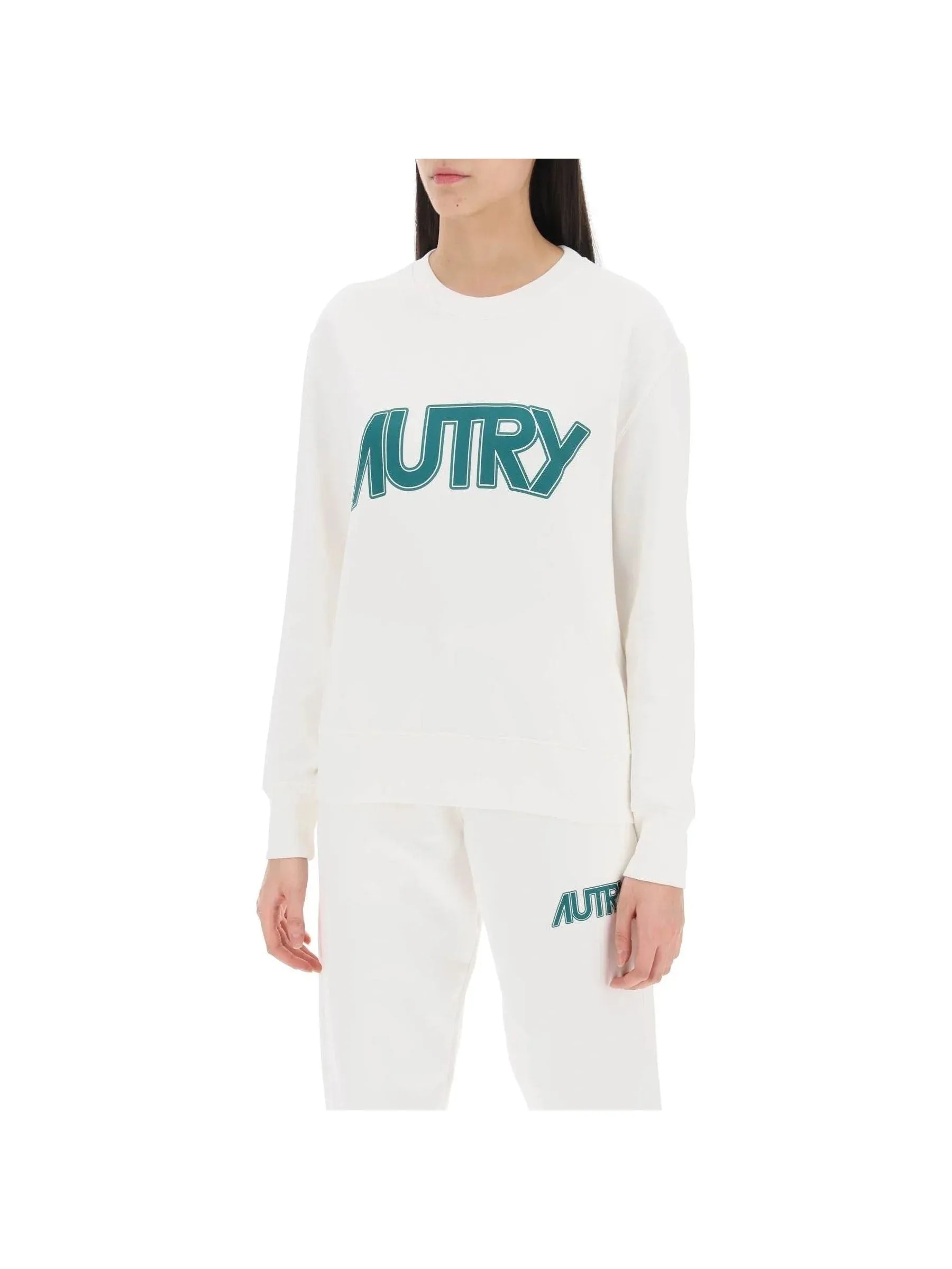 Autry Logo Organic Cotton Sweatshirt