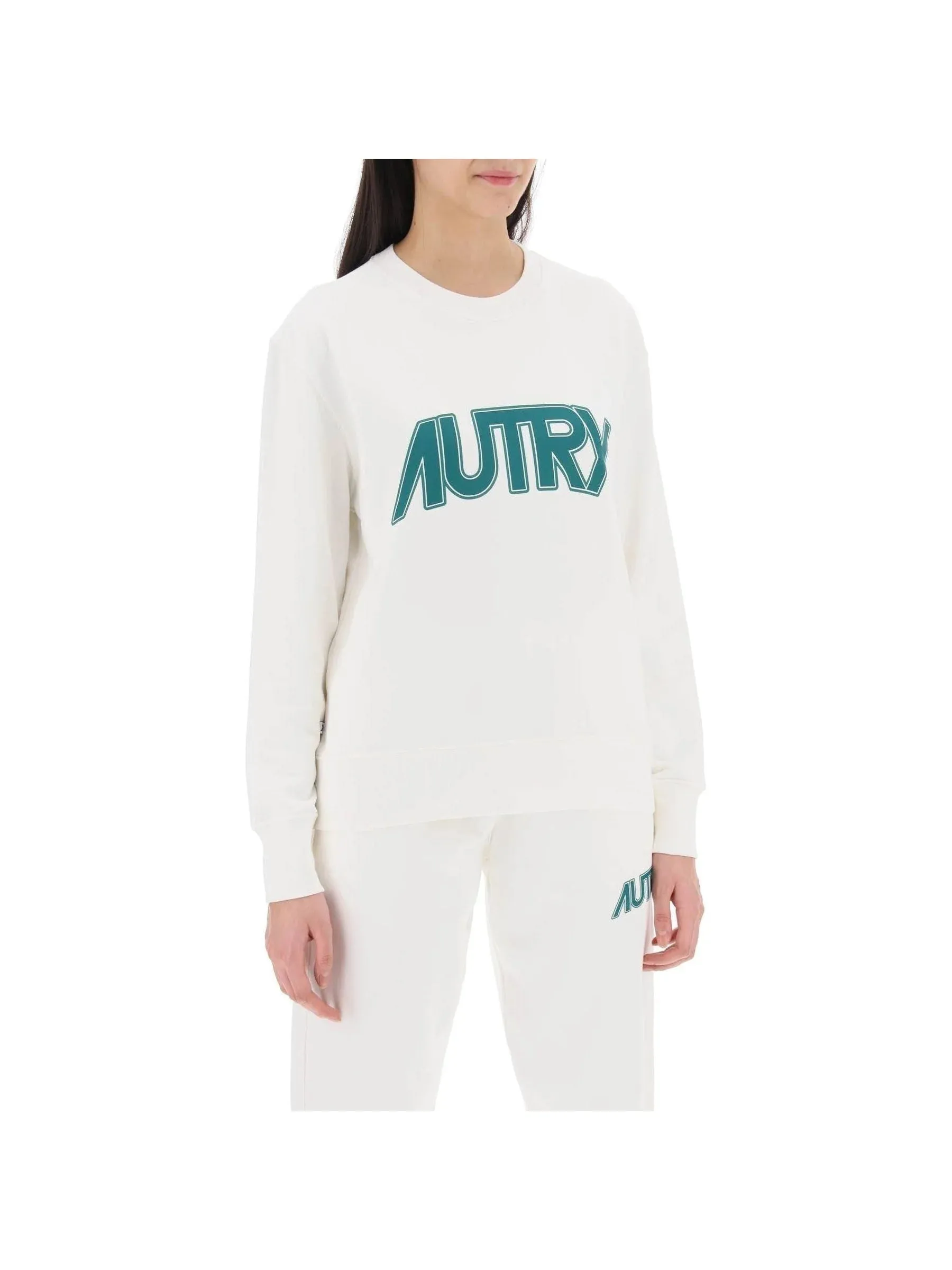 Autry Logo Organic Cotton Sweatshirt