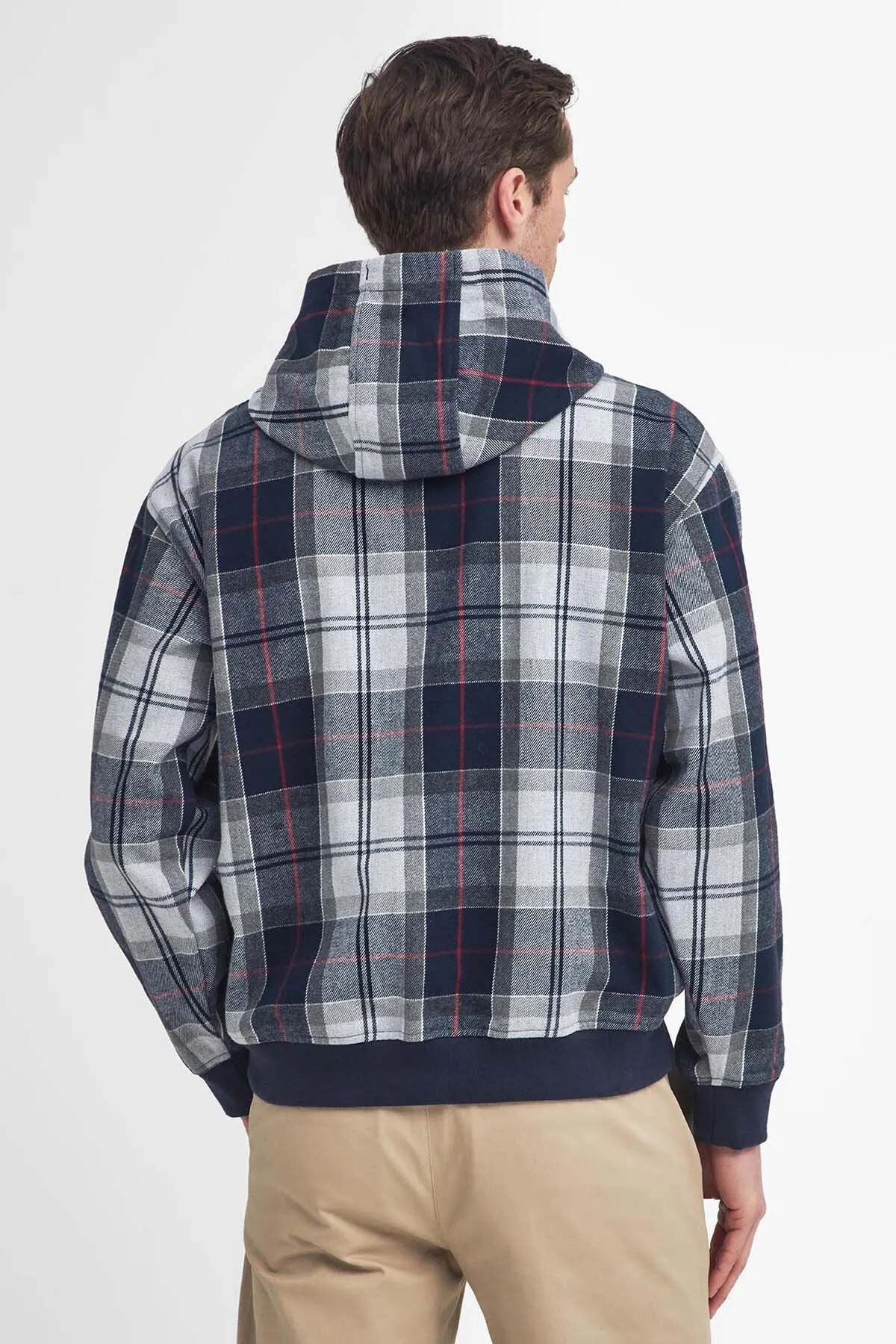 Barbour Brough Tartan Hoodie