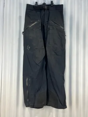 Black Diamond Gore-Tex Matte Buckled W Snow Pants