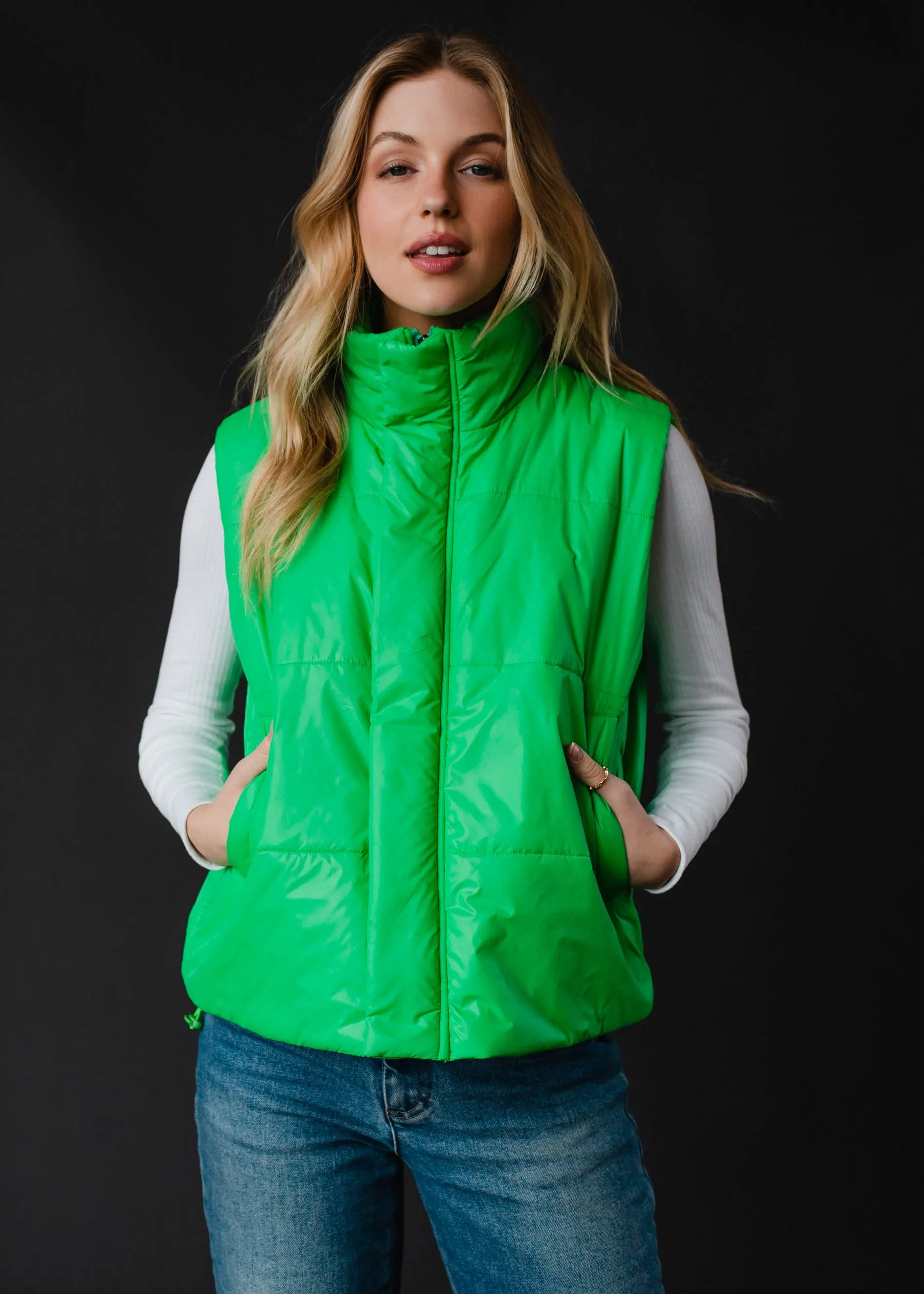 Bright Green Vest