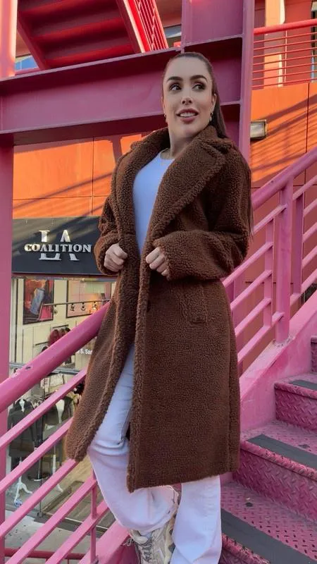 Brown Teddy Coat