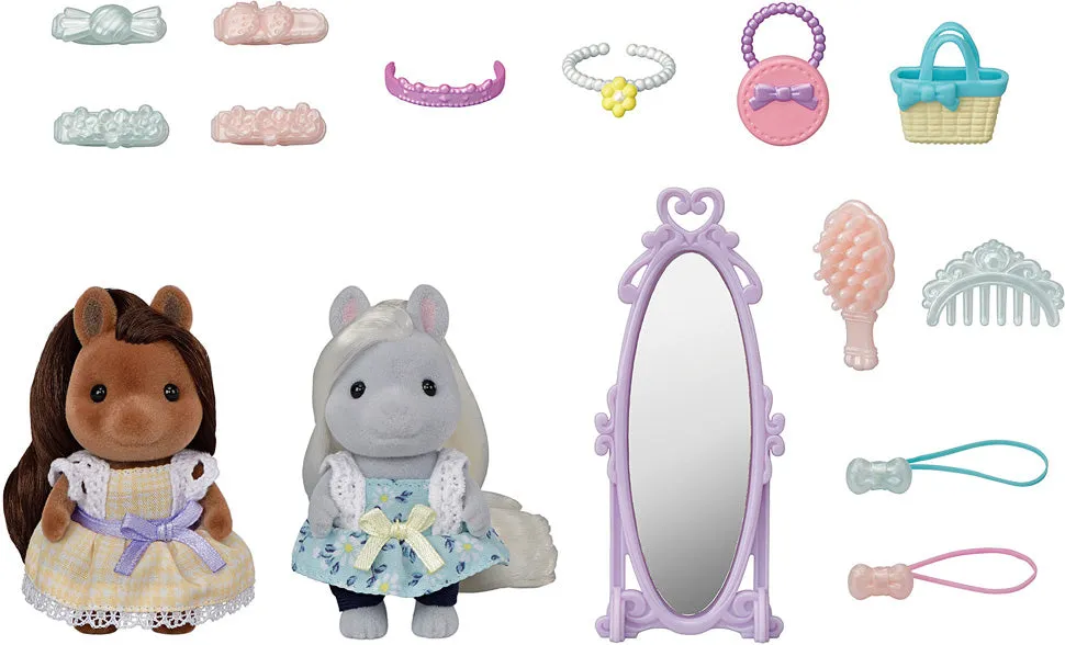 Calico Critters Pony Friends Set