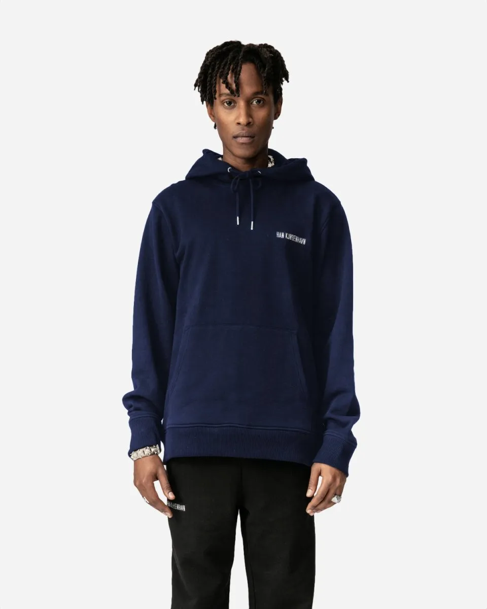 Casual Hoodie - Navy Logo