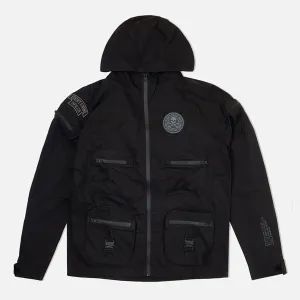 Combat Nylon Jacket Black