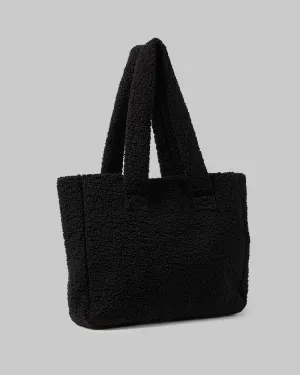 COZY SHERPA TOTE BAG