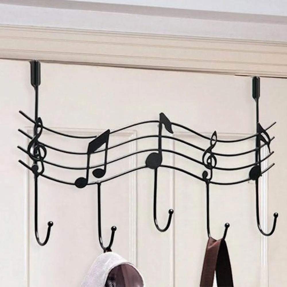 Creative Wrought Iron Door Coat Rack Hook Hanger