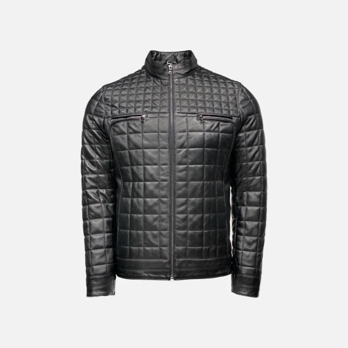 Denzel Quilted Leather Jacket