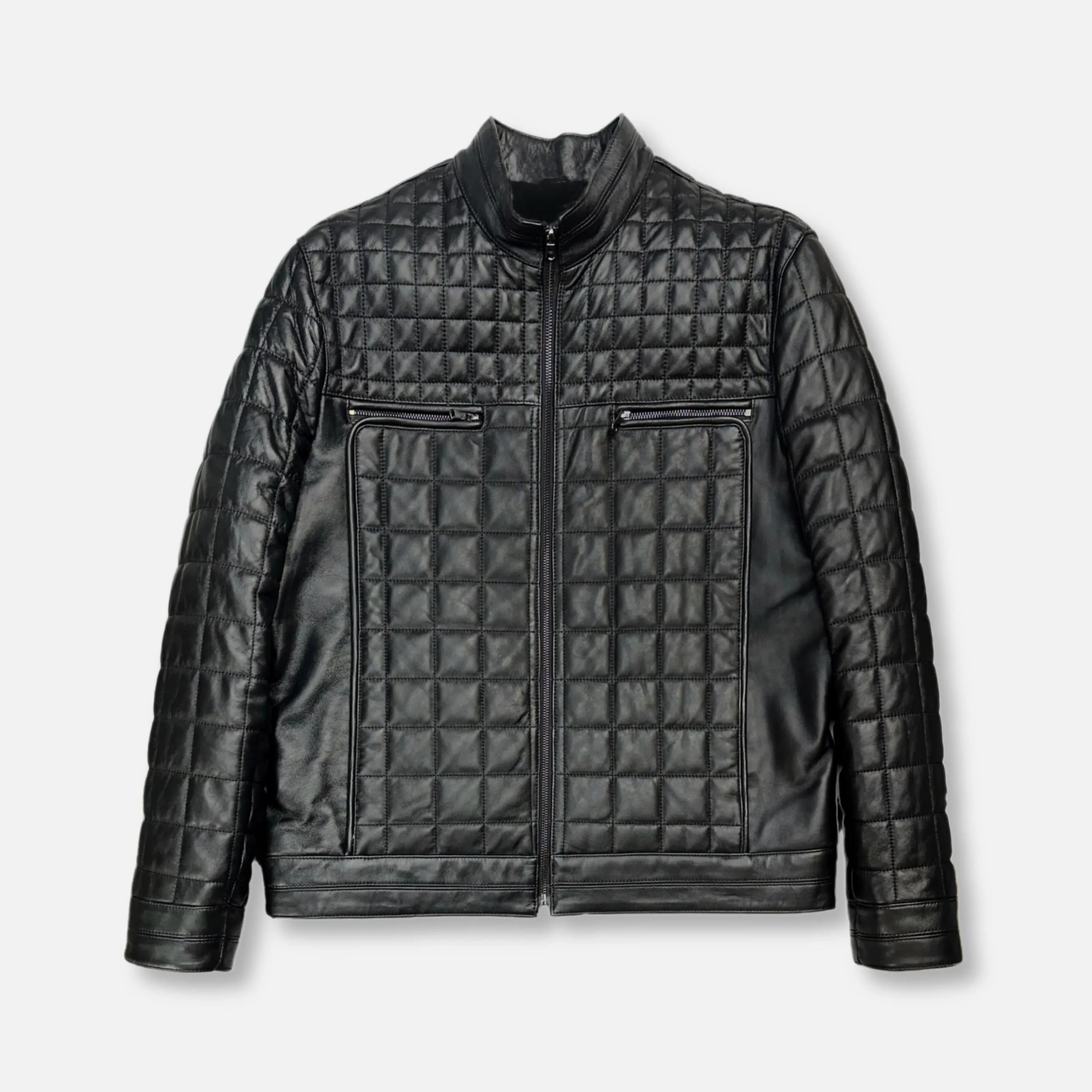 Denzel Quilted Leather Jacket