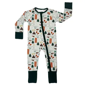 Emerson and Friends Ski Day Baby Sleepsuit