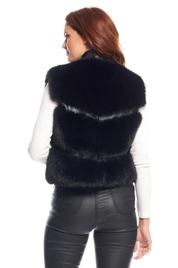 Faux Fur La Moda Vest