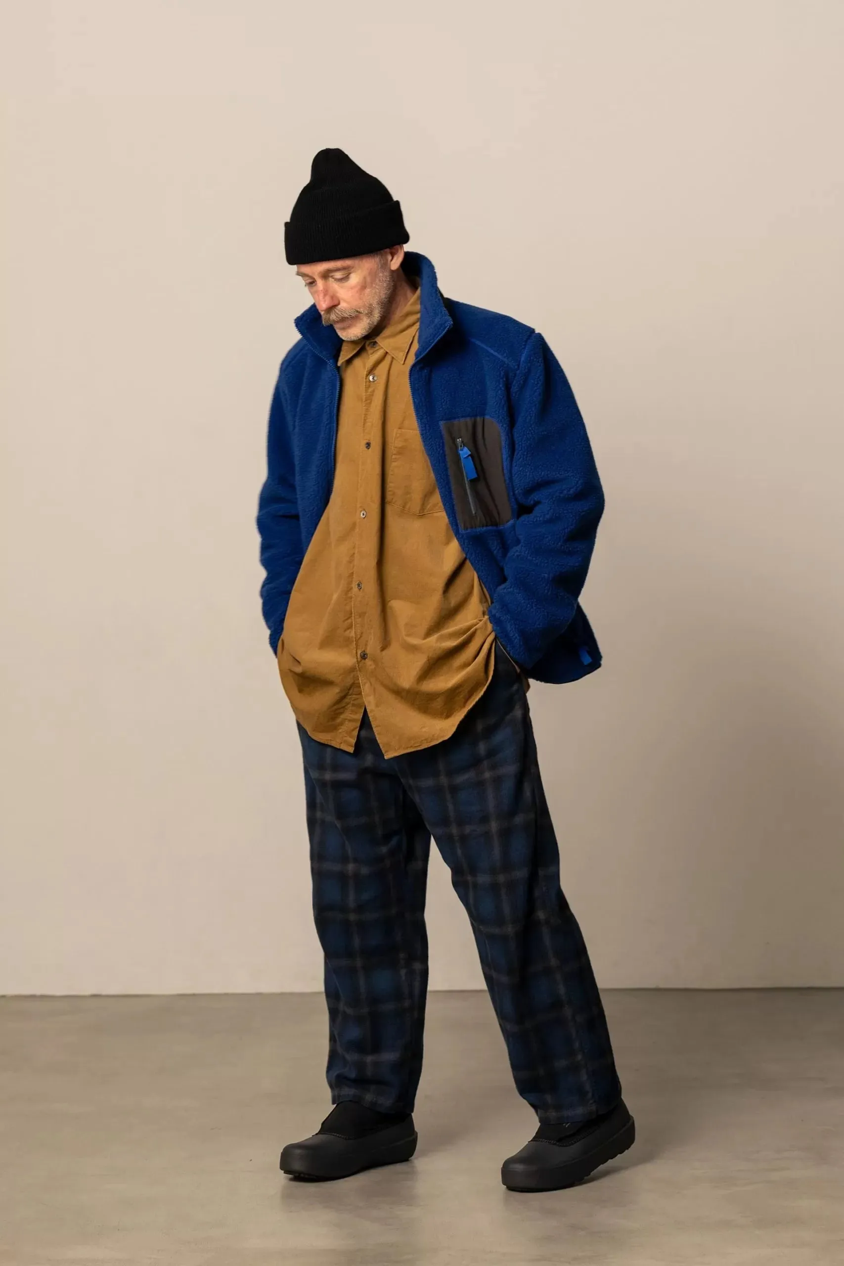 Fleece Blouson - Royal Blue