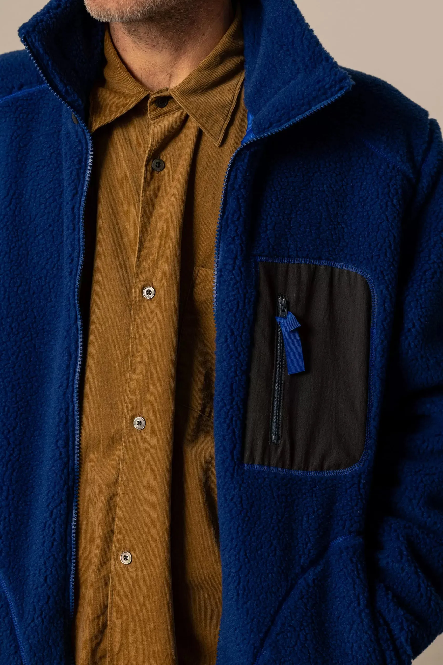 Fleece Blouson - Royal Blue