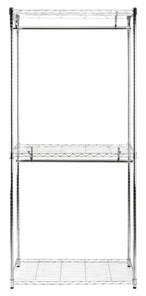 Frostfern 78.7" Double-Rail Garment Rack