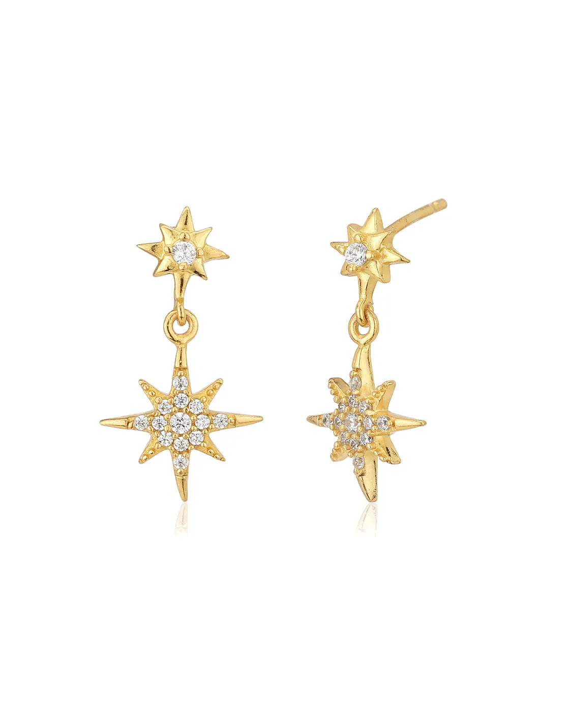 Gold Plated Stylish Handcraft Tassel Drop Earring For Women