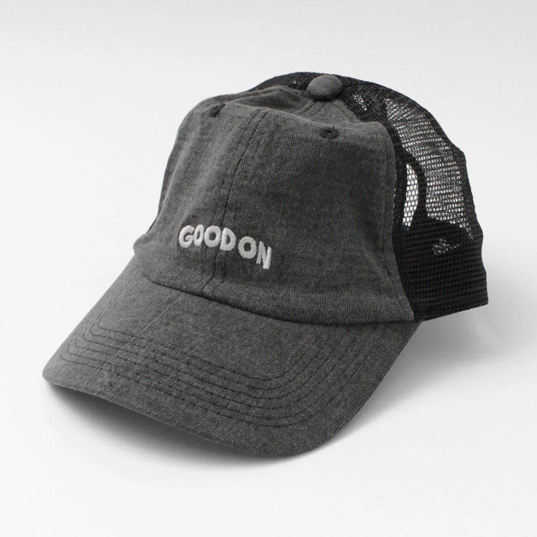 GOOD ON / TEE mesh cap GOOD ON embroidery