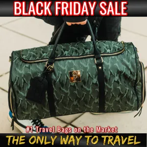 Green Camo Duffle (BLACK FRIDAY SALE)