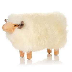 Lady Mirabeaux Sheep Footstool