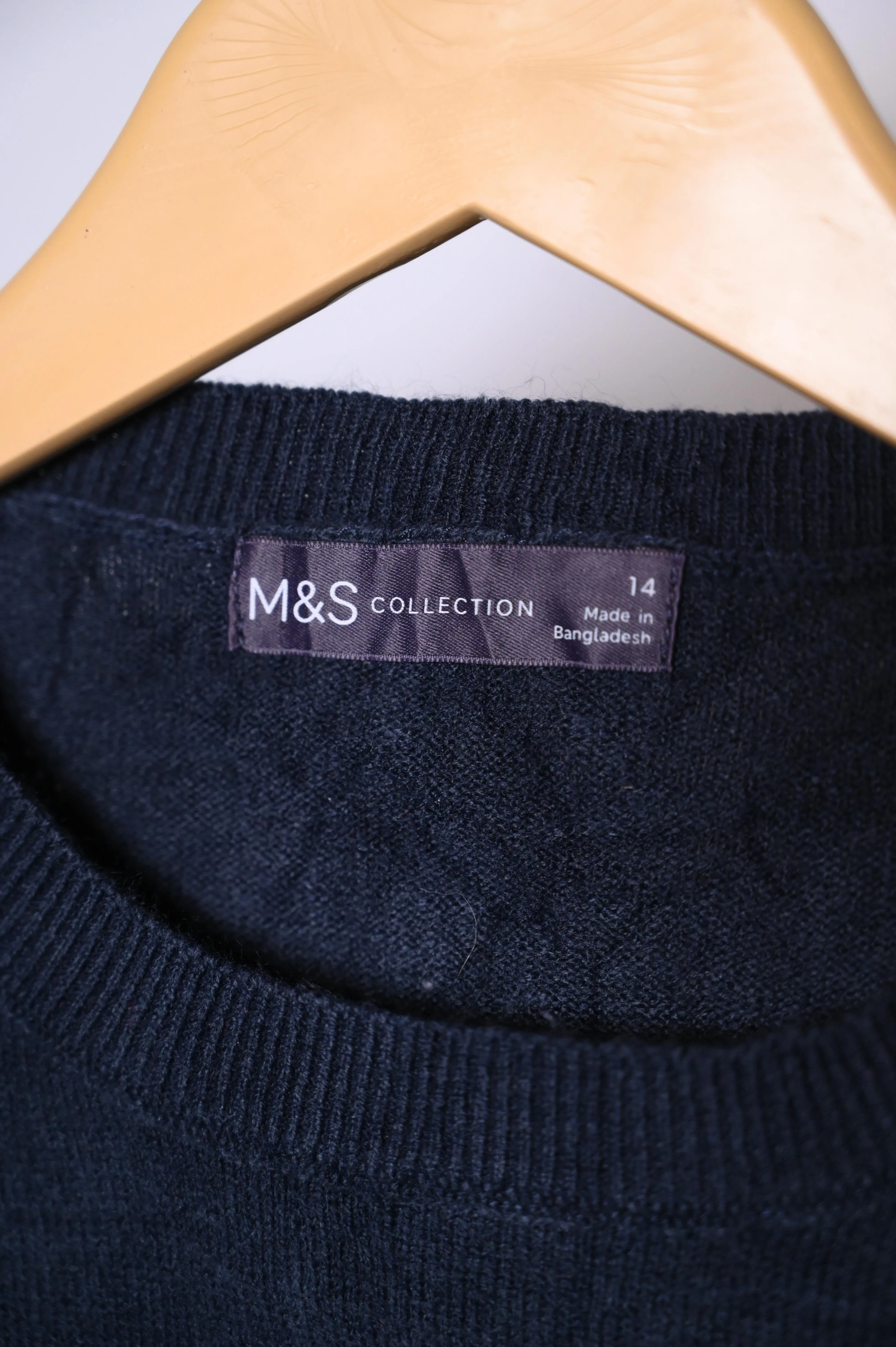 M&S Purple with Stars Sweatshirt - Medium