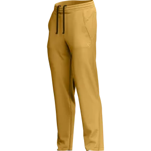 Men's Beige Poly Fleece Thermal Tracksuit Bottoms