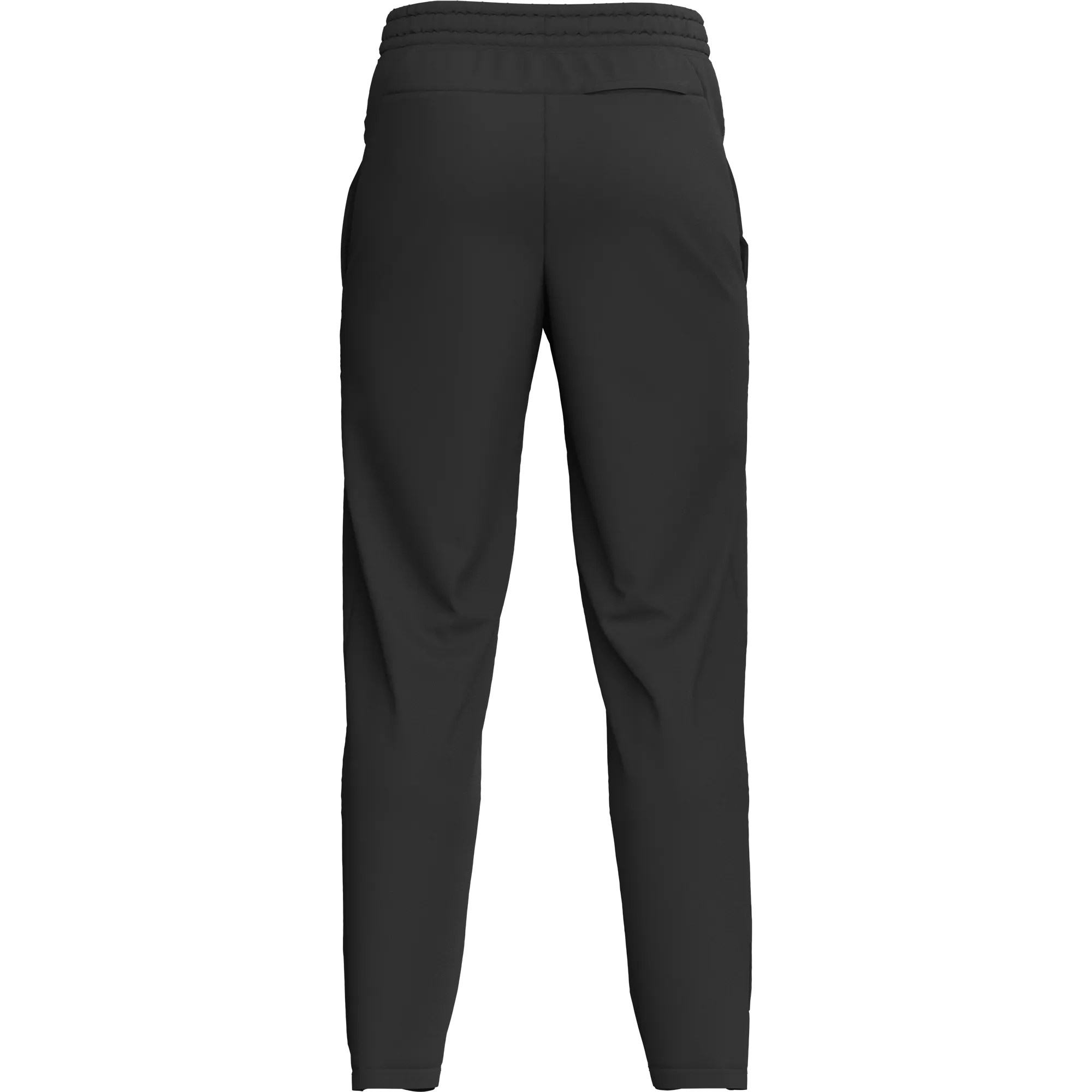 Men's Black Cotton Fleece Thermal Sweatpants