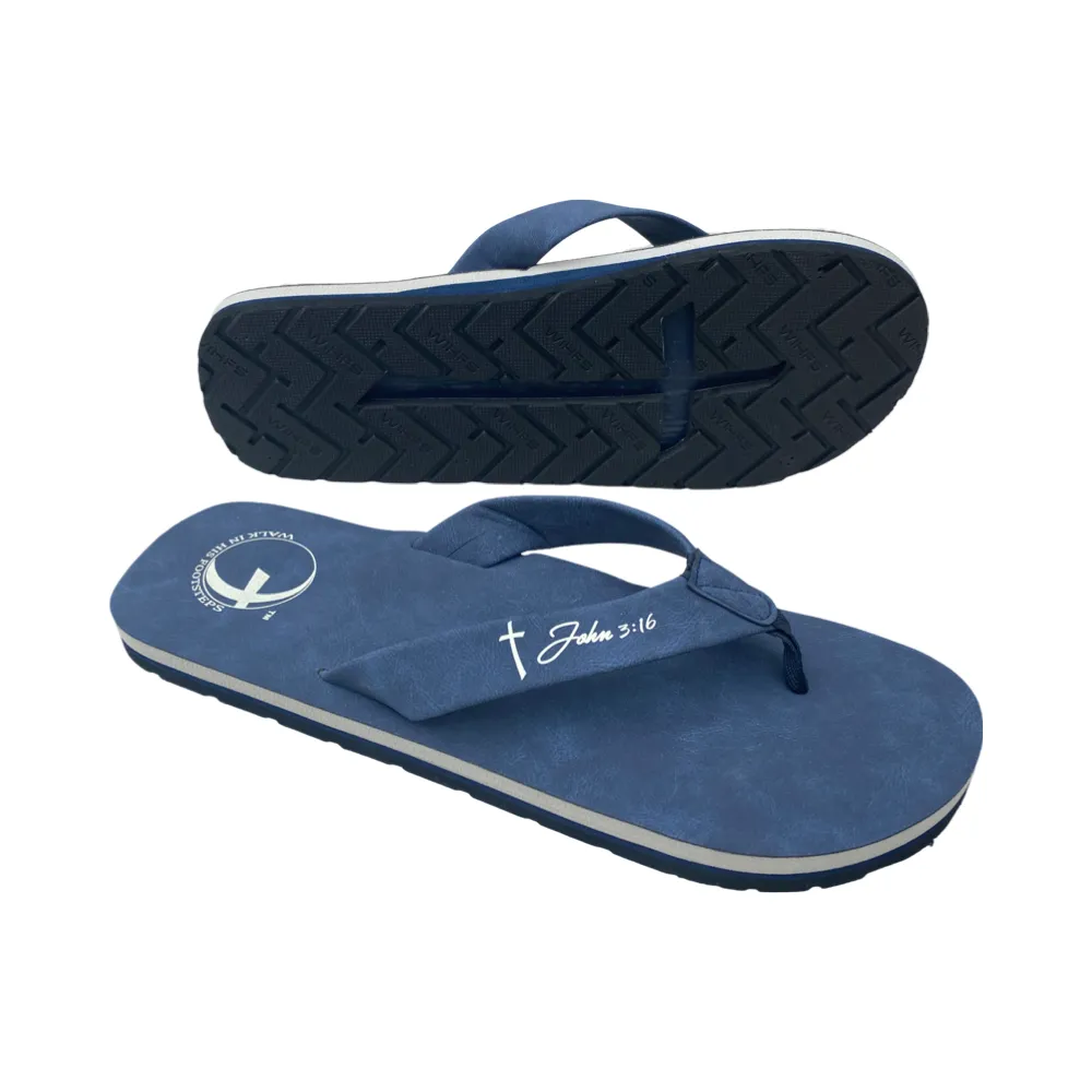 MEN's - Christian Footwear - Cross Bottom Sandals