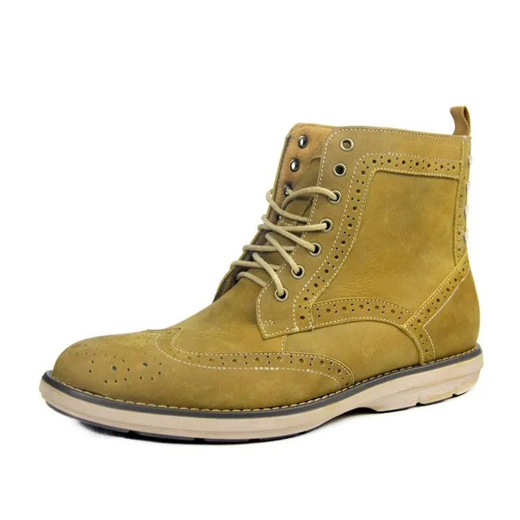 Men's Genuine Leather Causal Boots