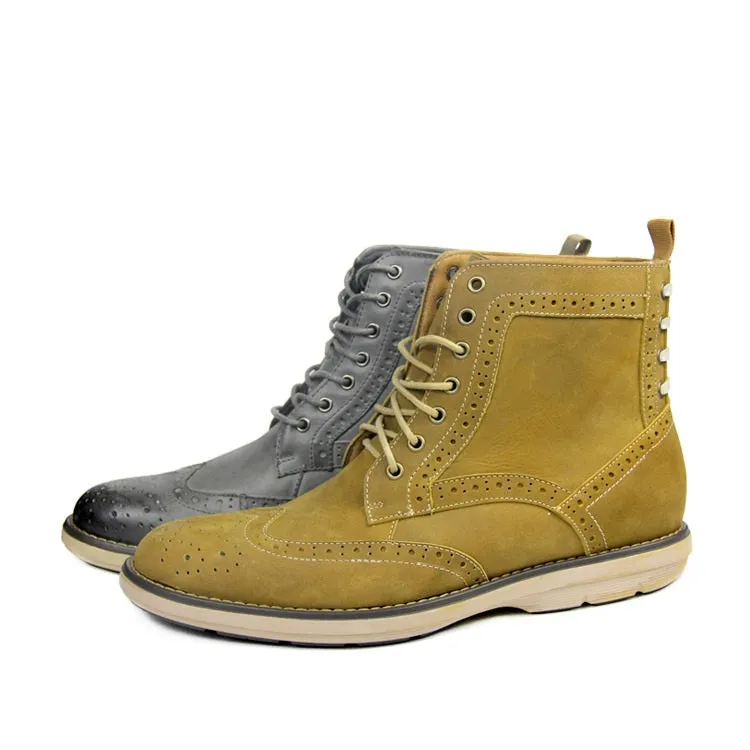 Men's Genuine Leather Causal Boots