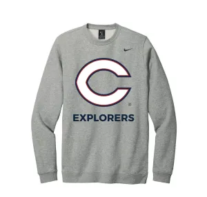 Nike Crewneck "C" (Gray)