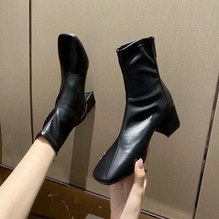 Ophelia Leather Boots