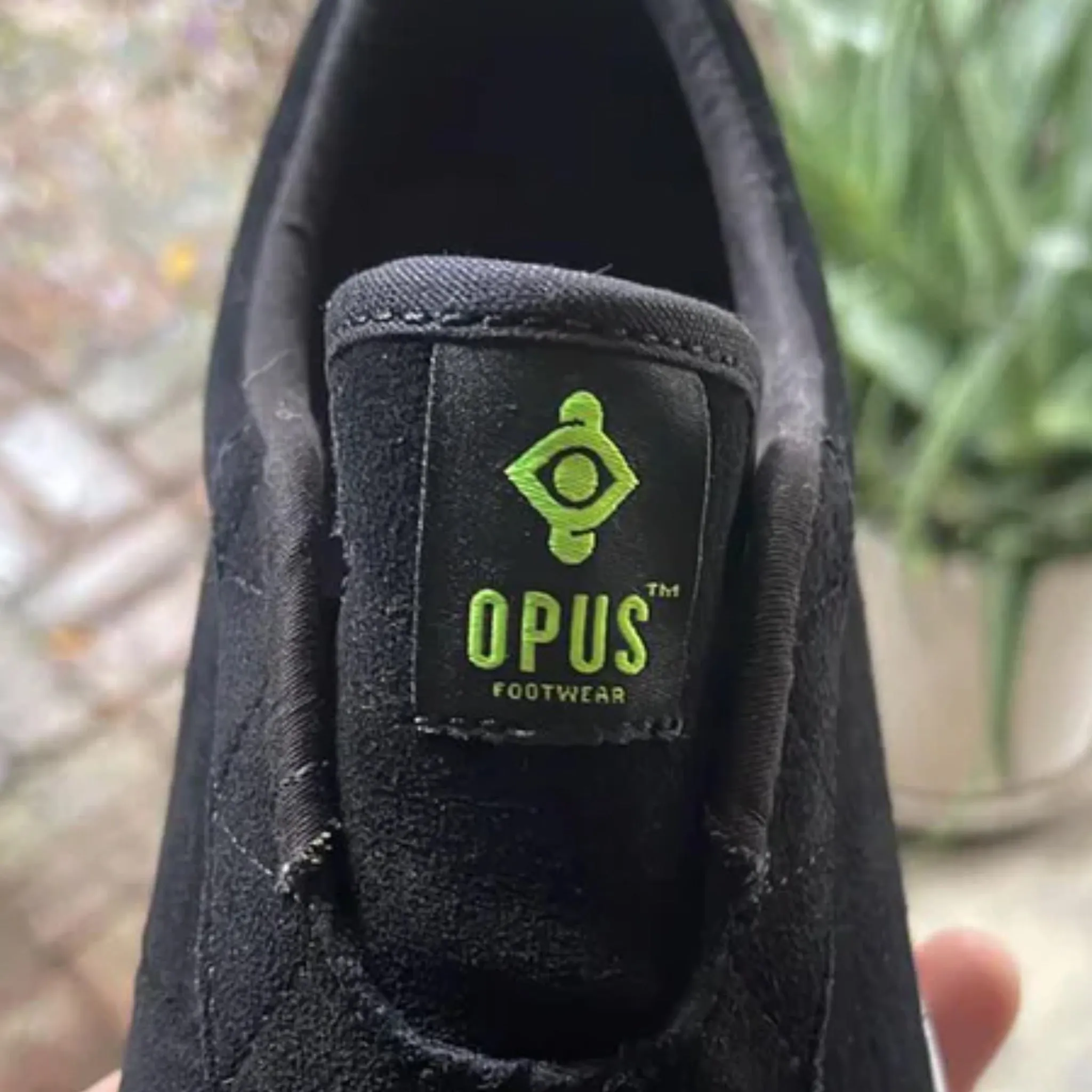 OPUS SWAMPY HONEY SLIP ON BLACK