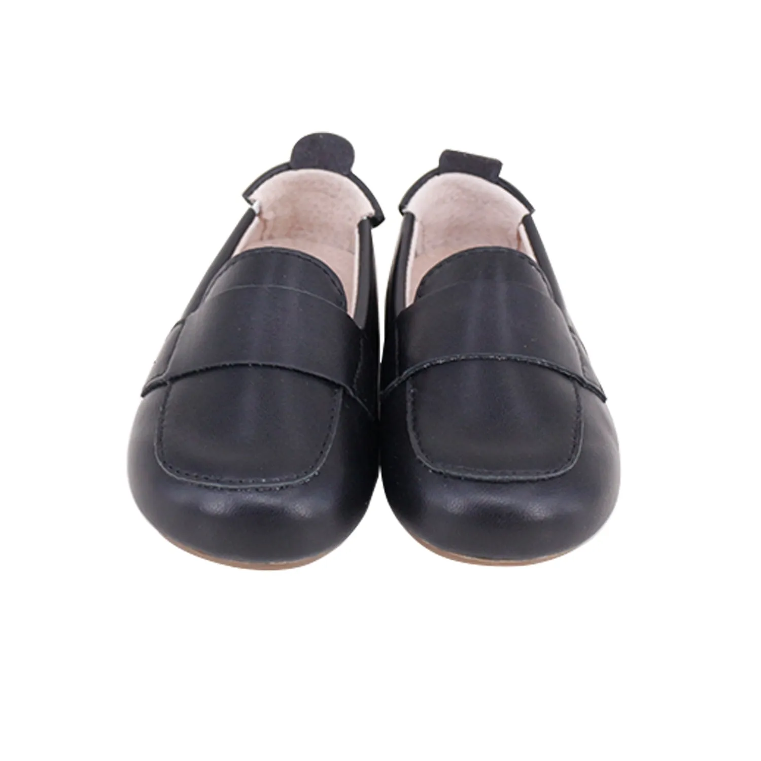 Pre Walker Oliver Leather Loafers Black by SKEANIE