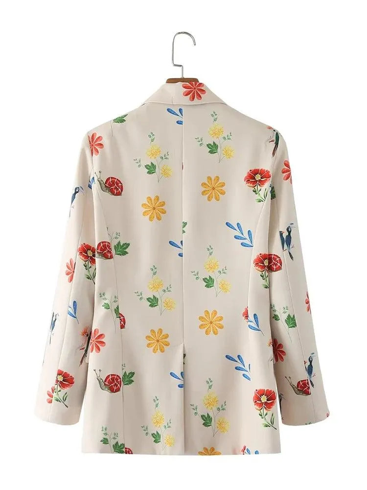 Sienna Floral Printed Jacket