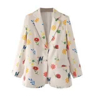 Sienna Floral Printed Jacket