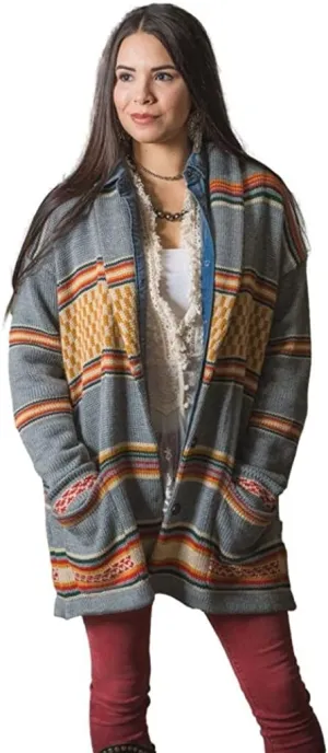 STS Ranchwear Women's Tularosa Sweater in Gray STS2494