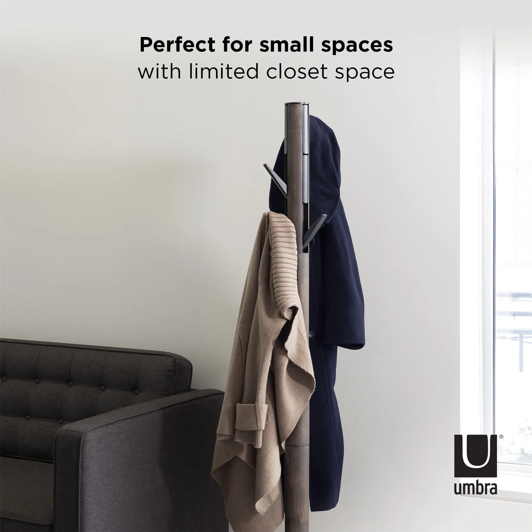 Umbra Flapper Floor Standing Coat Rack