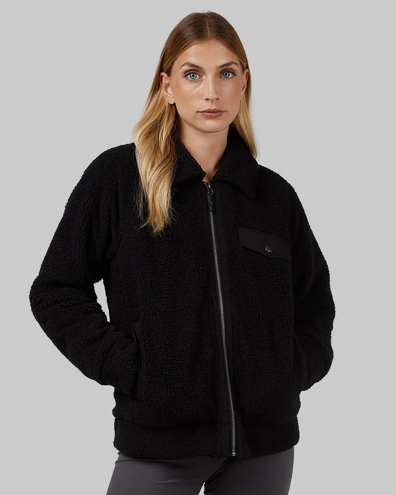 WOMEN'S TEDDY SHERPA JACKET