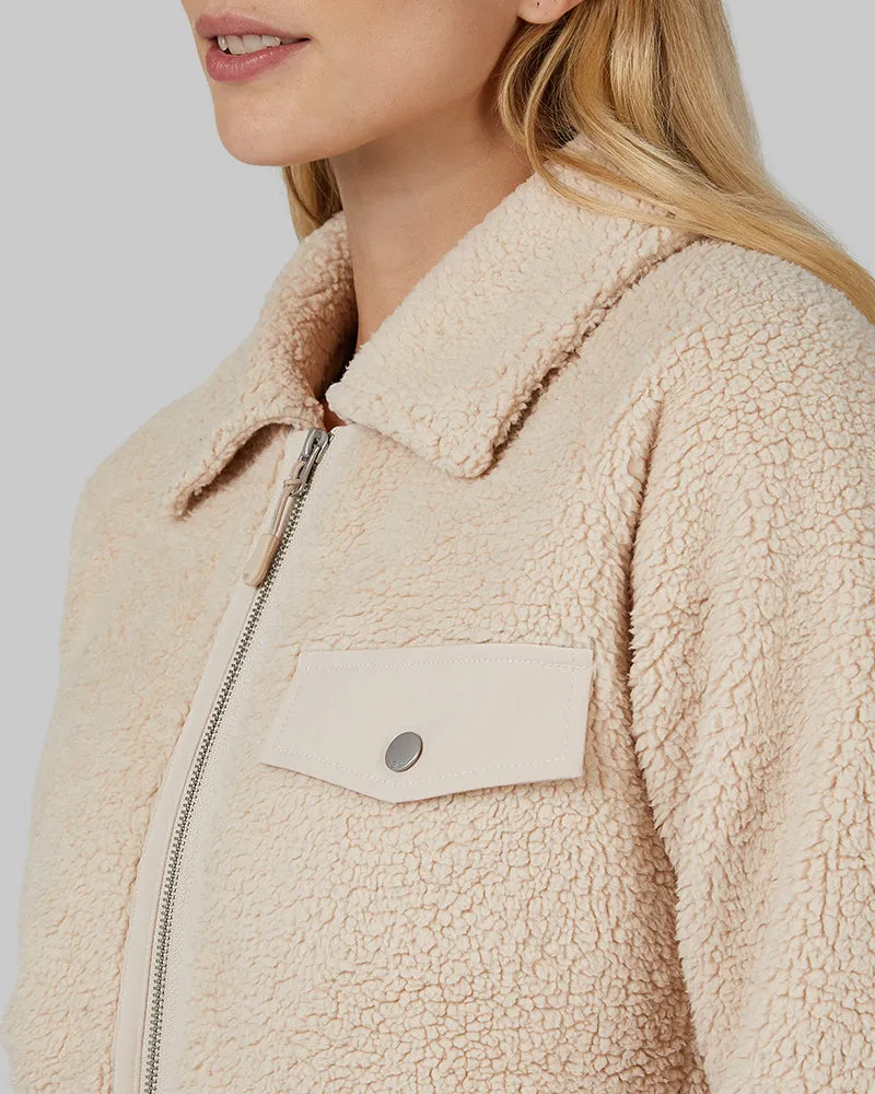 WOMEN'S TEDDY SHERPA JACKET